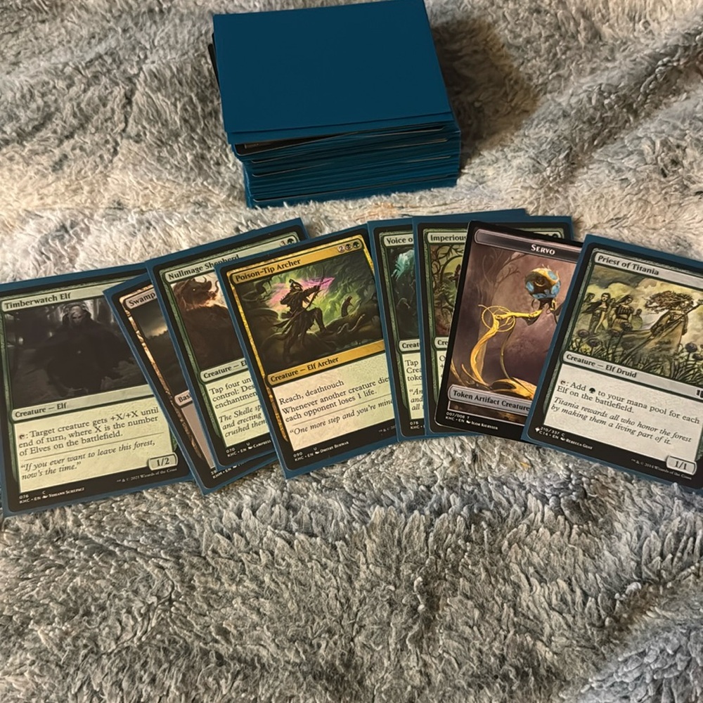 Magic The Gathering Cards! So many!! I googled lens the first 15 and it was $50+